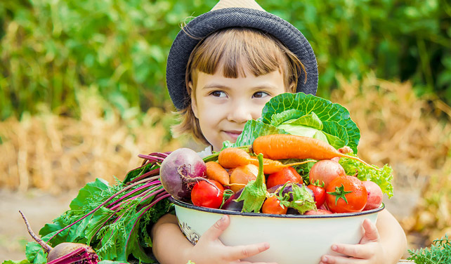 verdure per bambini