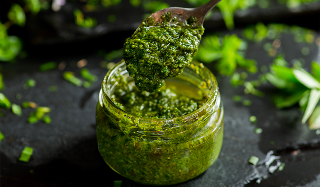 ricetta pesto fatto in casa
