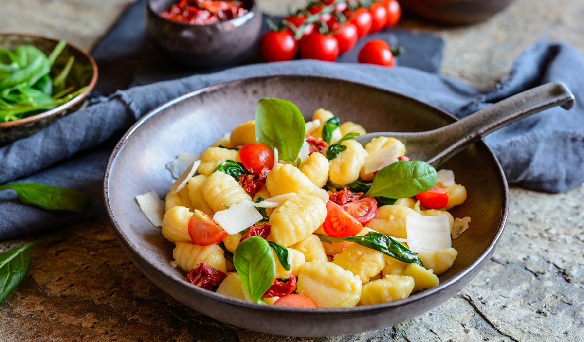 Gnocchi condimento estivo