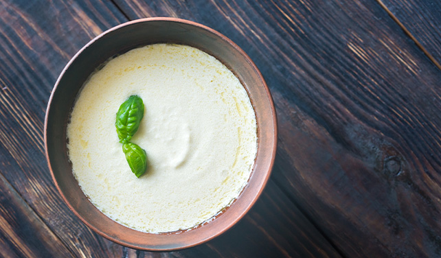 Crema di parmigiano per gnocchi