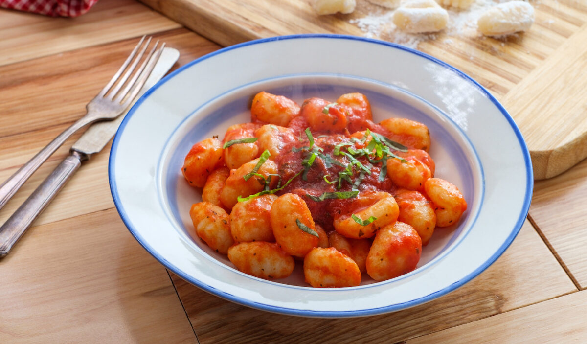 Gnocchi sughi vegan