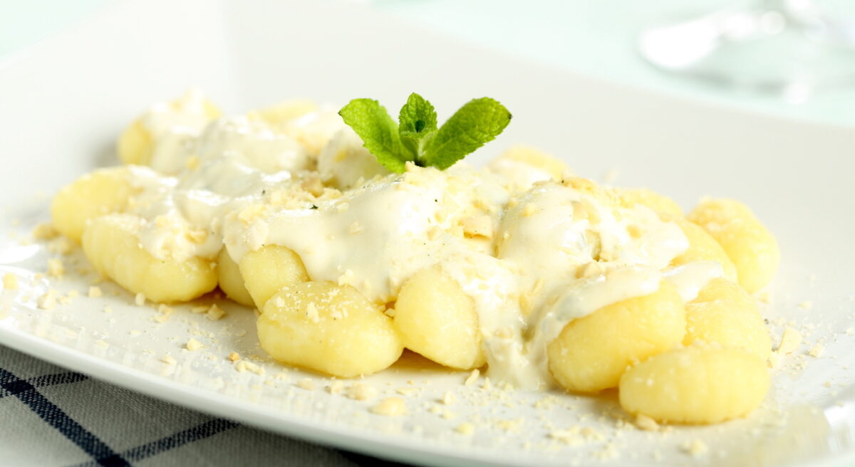 gnocchi di patate dolci condimento