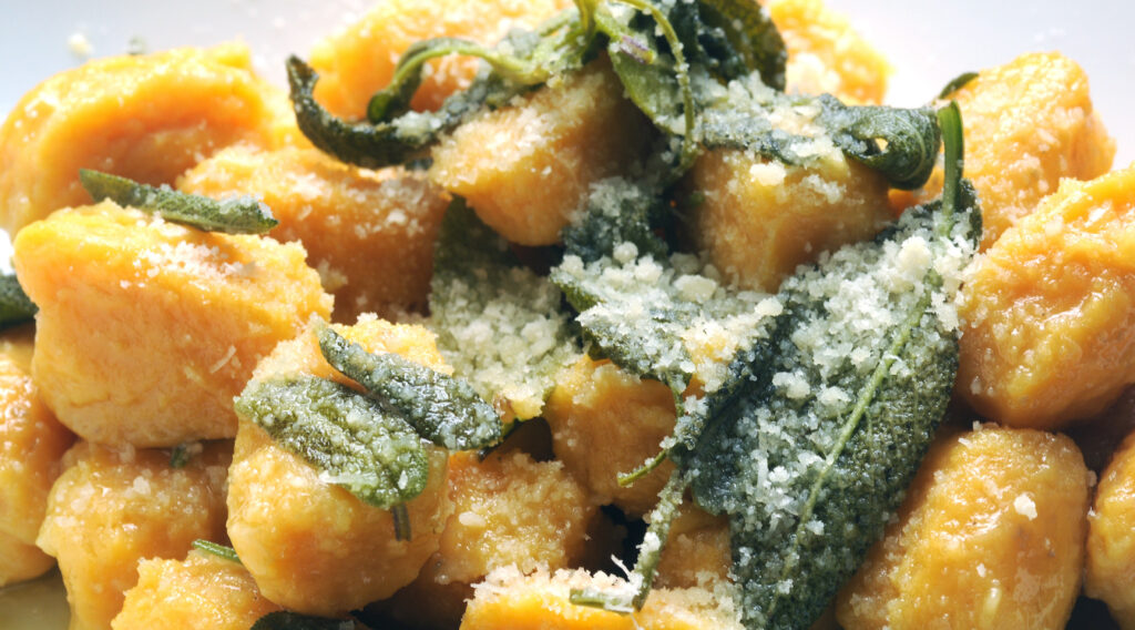 gnocchi di patate dolci condimento ideale