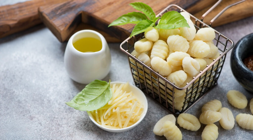 Gnocchi senza lattosio