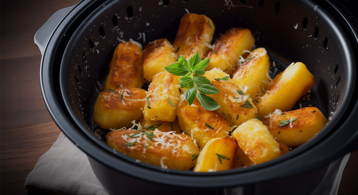 gnocchi con friggitrice ad aria